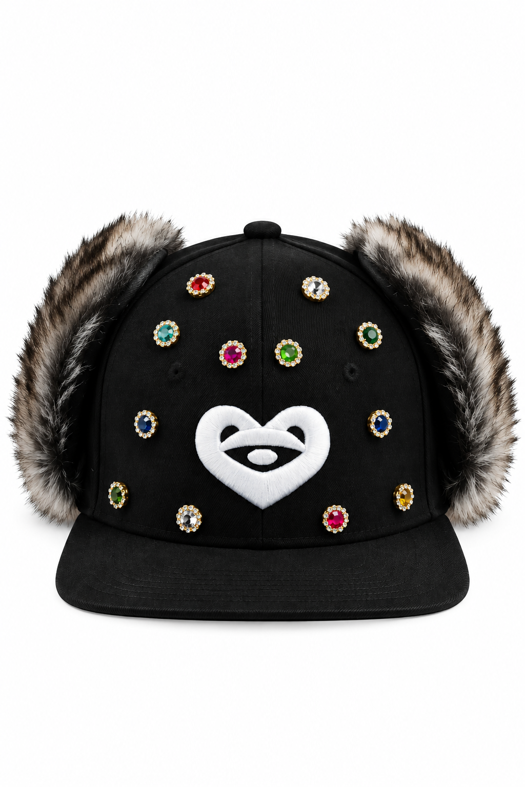 FOCUS FUR CAP - Diamonds
