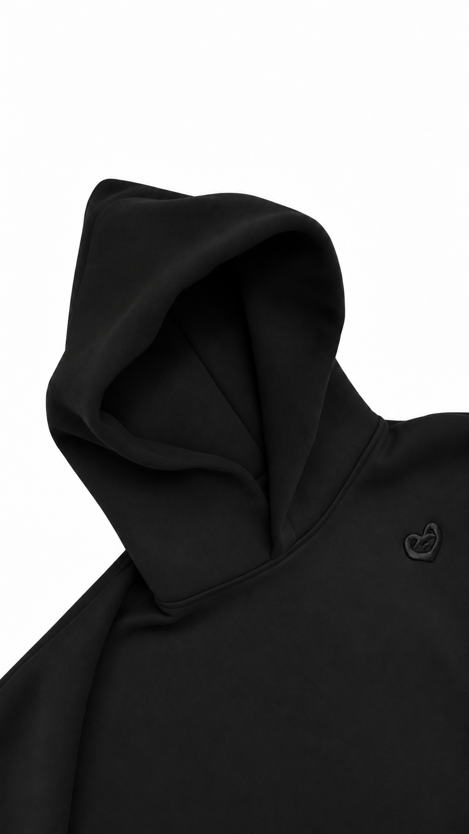 BASE BLACK HOODIE