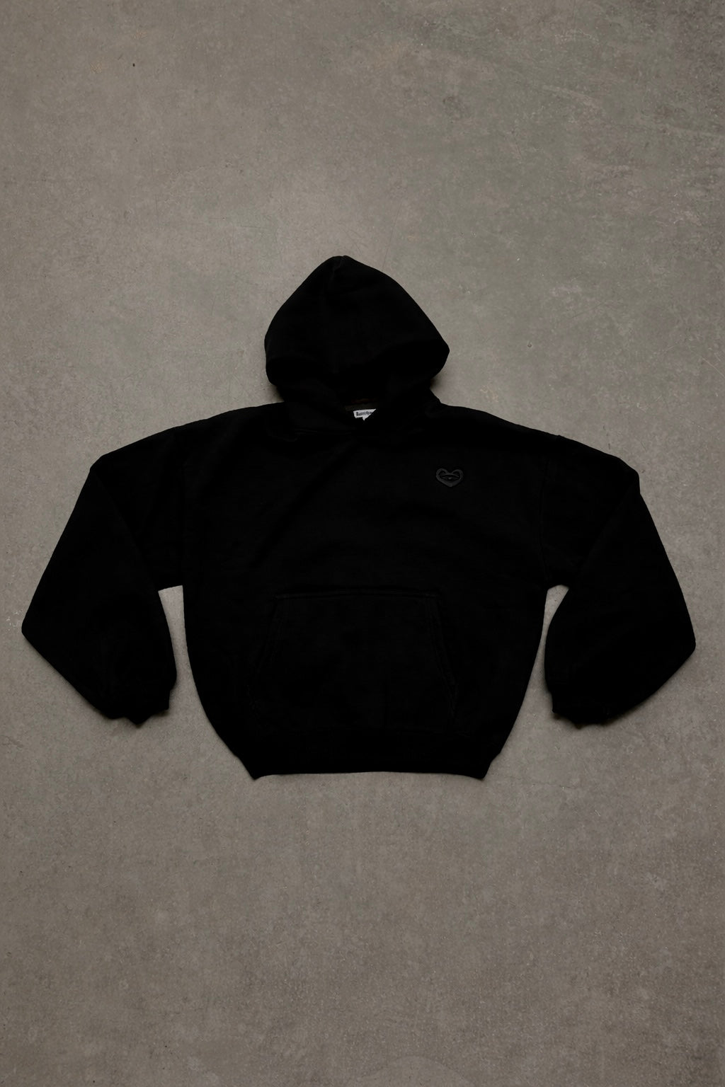 BASE BLACK HOODIE