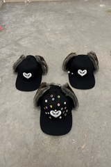 FOCUS FUR CAP - Diamonds