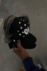 FOCUS FUR CAP - Diamonds